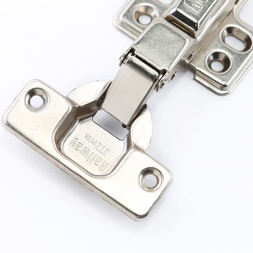 Wholesale Thickened Stainless Steel Hydraulic Fixed Hinge Cabinet Door Hinges Silent Buffer Door Hinges Door and Window Hardware Accessories