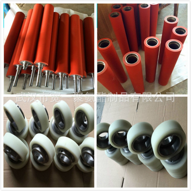 供应江西南昌聚氨酯滚筒包胶，输送滚轴包胶，铁轴包胶，辊筒包胶