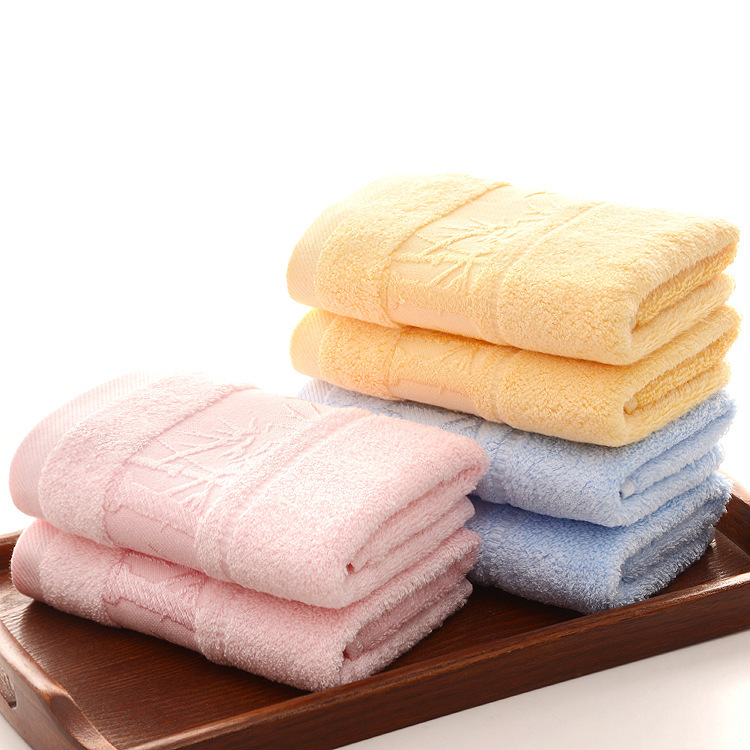Bamboo fiber towel 125g thick bamboo carbon fiber face towel soft absorbent wholesale custom gift towel variety Bamboo fiber towel 125g thick bamboo carbon fiber face towel soft absorbent wholesale custom gift towel variety