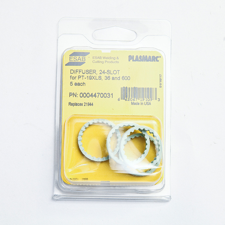 伊萨数控等离子切割机配件0004470031扩散环PT-36割枪配件ESAB