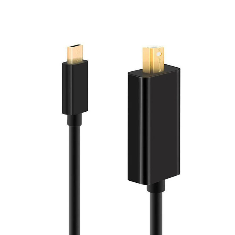 Конвертер USB3.1 Type-C в Mini DP, поддержка 4K×2K, 1,8 м