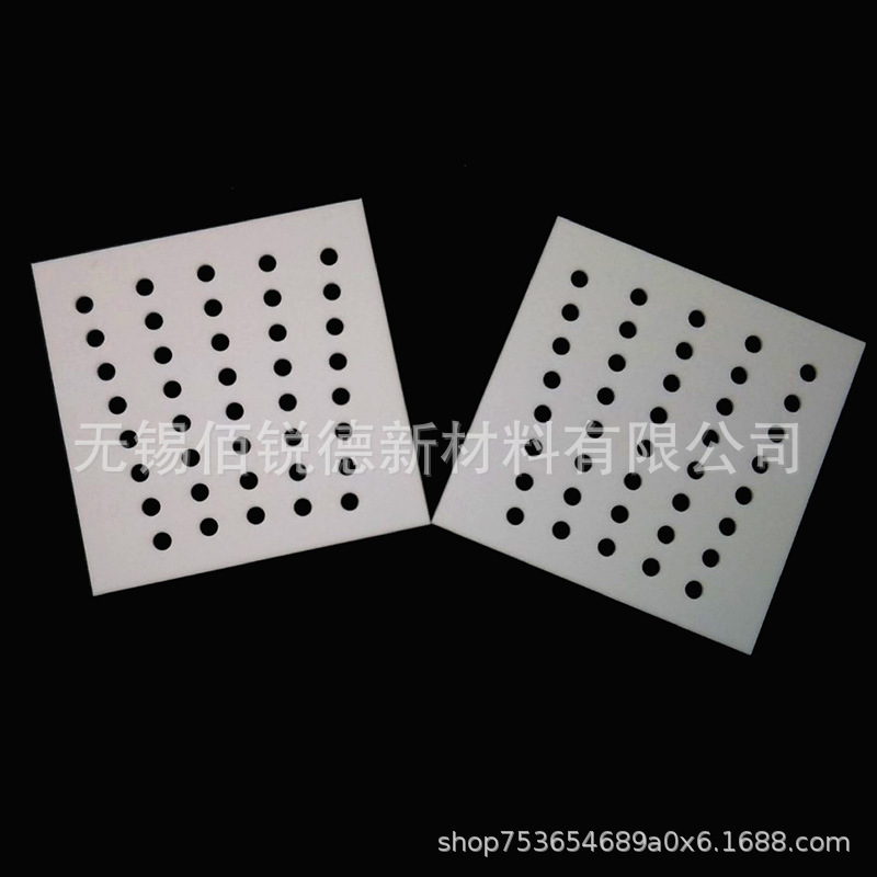 厂家直销优质95氧化铝陶瓷片 陶瓷邮票 激光陶瓷片 多孔陶瓷片