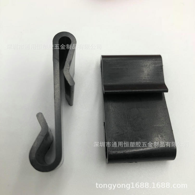 优质塑胶挂钩U型胶夹胶勾塑料S型挂钩展示挂钩塑料挂钩S型挂钩