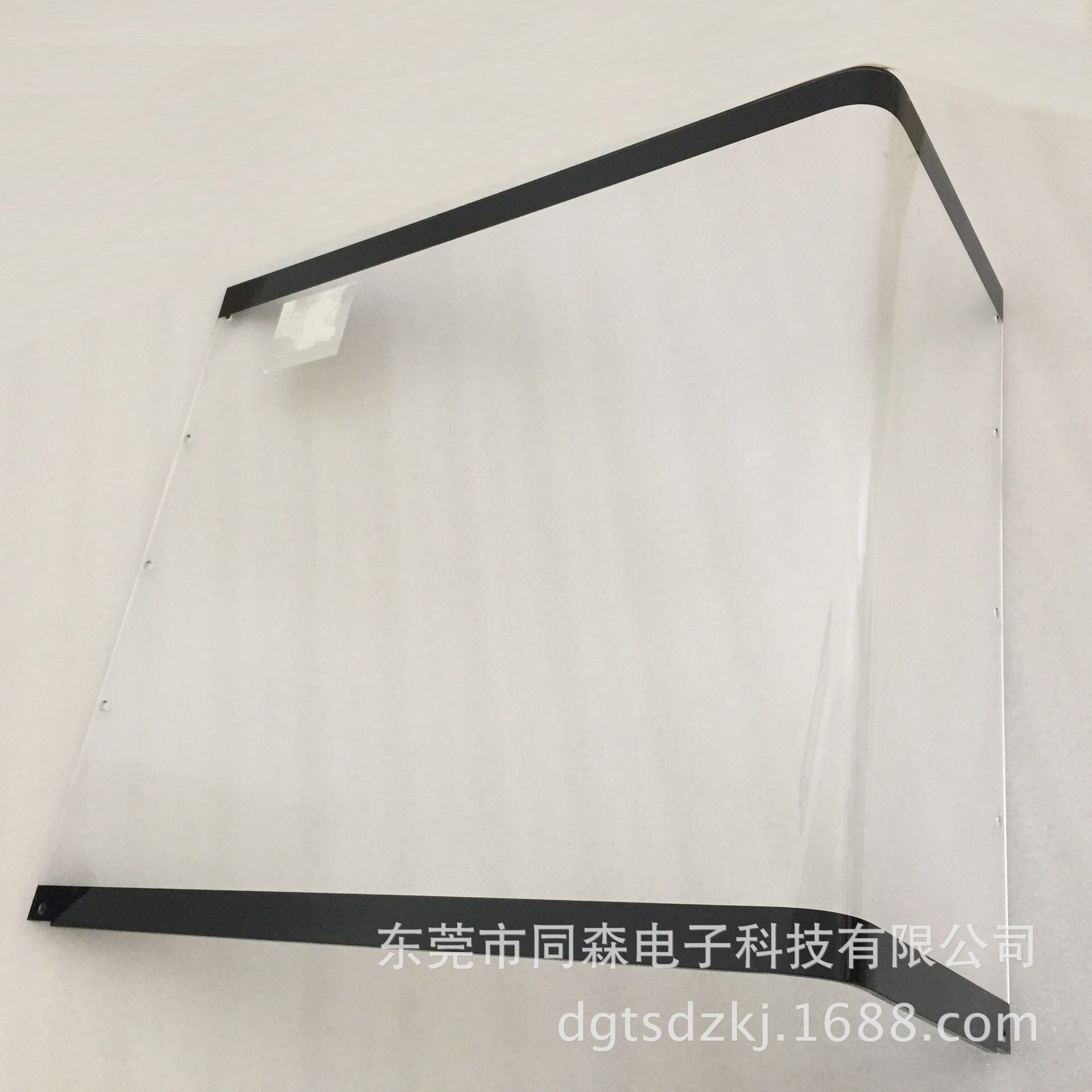 亚克力热弯成型大尺寸折弯加工PC板材成型加工塑胶手板加工雕刻