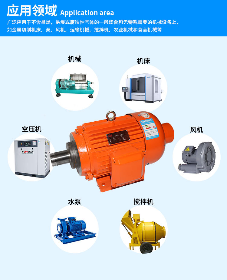 空心轴电机应用领域