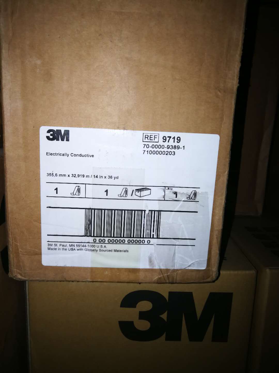 优势供应3M9719导电工业透明性强力型胶带 XYZ轴ecatt双面导电胶