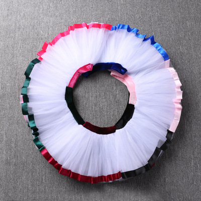 Children's ballet tutu skirt girls  ballet Training skirts  half length gauze skirt children's performance  modern dance performance skirts