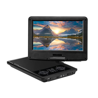 跨境英文便携式DVD播放器9寸大容量电池碟机学习CD机Portable DVD|ru
