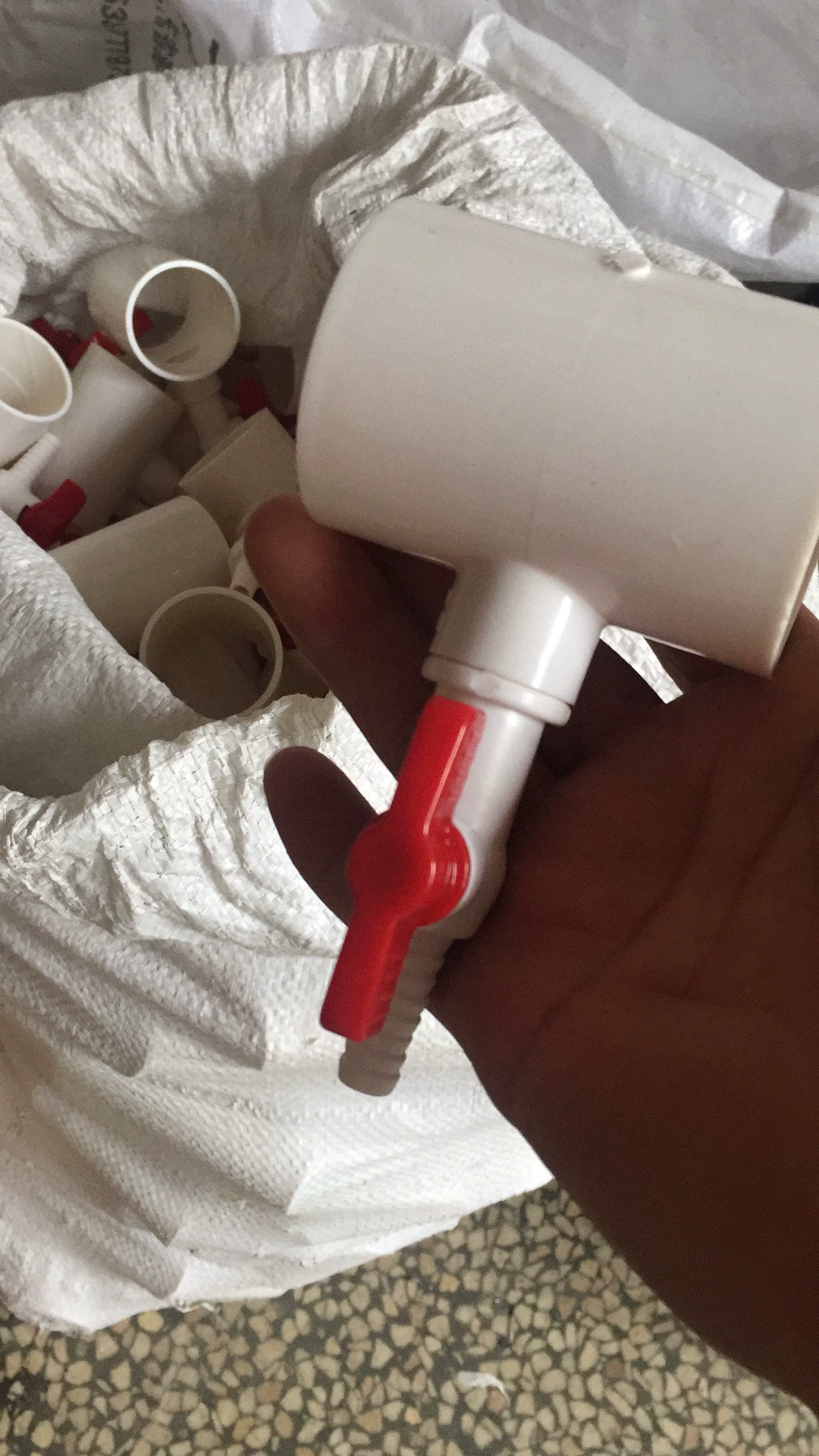 Трехходовой шаровой кран от 50 до 20.