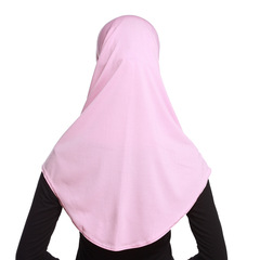 Middle Eastern women's two-piece headscarf HS102, crystal linen fabric, hot sale on AliExpress, EBAY and Amazon