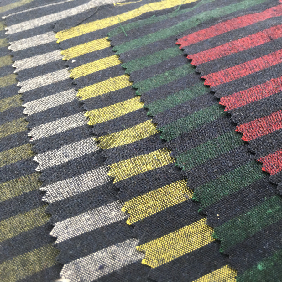 色织条子 全棉 2018秋冬款男女时尚衬衫面料 磨毛 现货供应