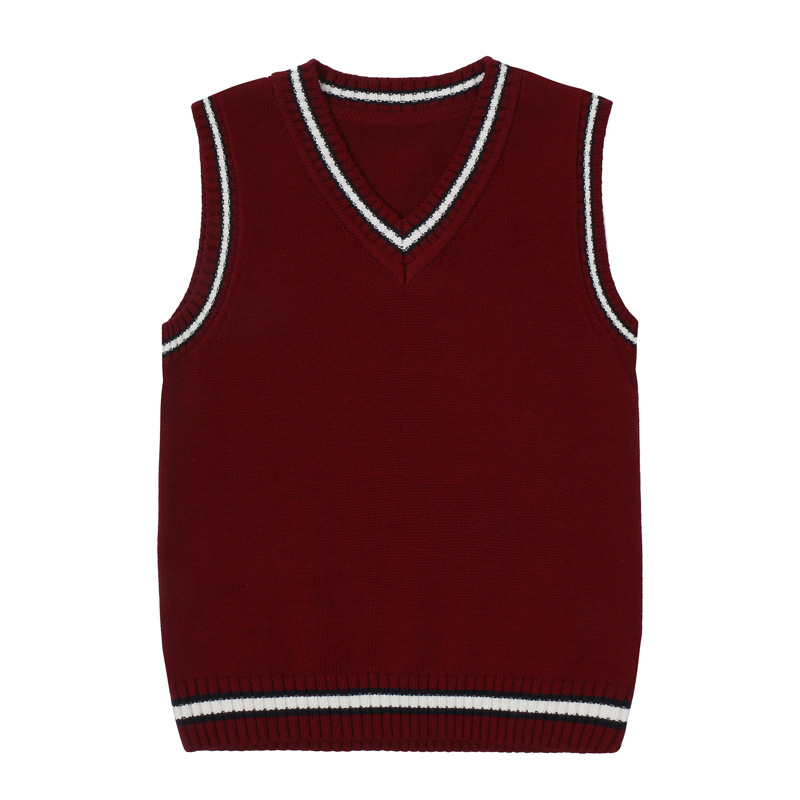 Clothing Connaught Place men and women sweater spring and autumn 2018 new pattern Korean Edition Autumn Big boy children Vest Children's clothing Sweater