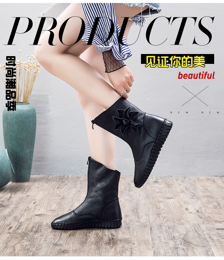 Bottes femme en En cuir - Ref 3355505 Image 14