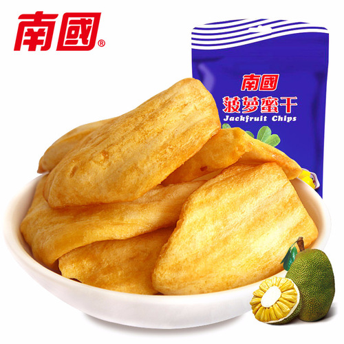 Hainan Specialty: Southland Jackfruit Dried 250g, Crispy and Refreshing, Sweet but Not Cloying, Gift Food