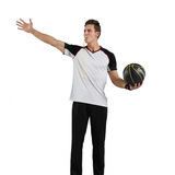 Баскетбольный футбольный комплект подходит для мужчин и женщин, волейбольный жакет, штаны, короткий рукав