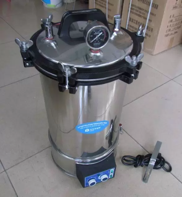 Портативный паровой стерилизатор под давлением-медицинский стерилизатор из нержавеющей стали YX-24LD стерилизатор с электрическим нагревом цена