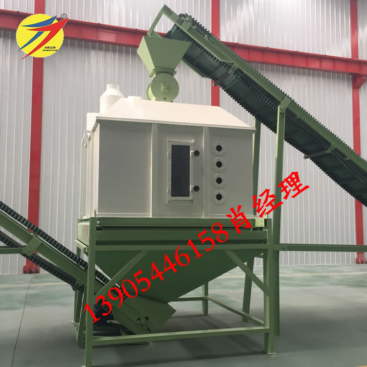 双鹤机械厂家供应各种饲料颗粒冷却设备 罐式逆流式颗粒冷却器