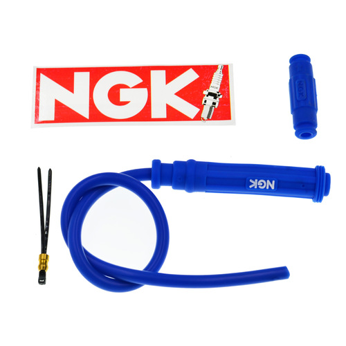 Motorcycle wire universal high voltage cap off-road vehicle ATV modified spark plug cap ignition wire NGK high voltage wire