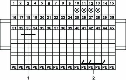 菲尼克斯 电机端子 螺栓连接 DLKB 2,5-PE-3011038