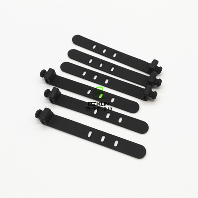 耳机线材收纳数据线绑带 防丢失耳机线收纳整理扣 收纳硅胶扎带83