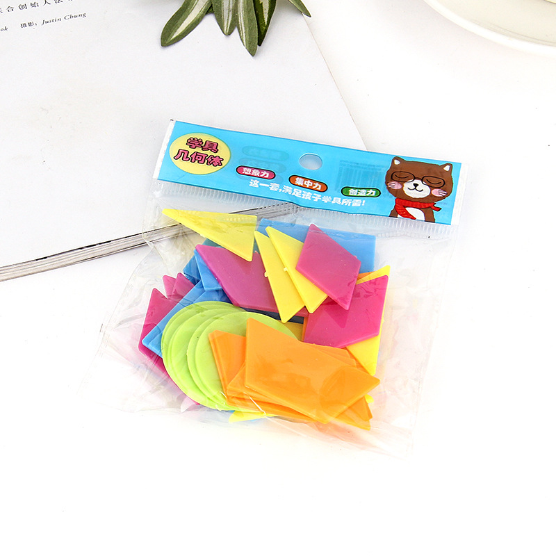 new pattern Plastic Geometry Early education Teaching aids Geometry Geometry Geometry mathematics Learning Tools three-dimensional A variety of