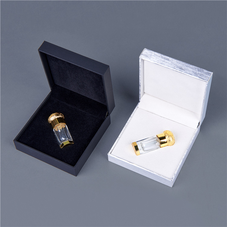 Factory wholesale 2019 new style crystal essential oil perfume bottle wooden box mini essential oil paper packaging gift box detail image 1
