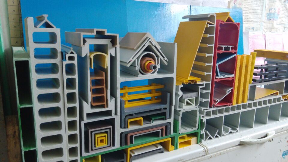 玻璃钢拉挤型材无碱耐碱防腐阻燃T型钢工字梁空心板玻纤纤维轻质