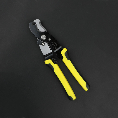 恒诺批发电工剥线钳子光纤电缆剥线钳斜口压线钳子接线钳破线钳|ru