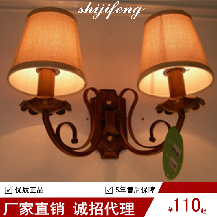 （Wall lamp）创意温馨床头壁灯酒店客房卧室客厅服装店水晶壁灯