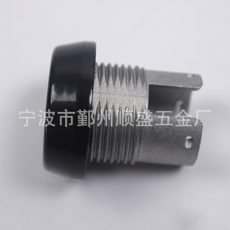 锌合金压铸按扭座批发  锌压铸件  压铸件来图来样加 工定 制