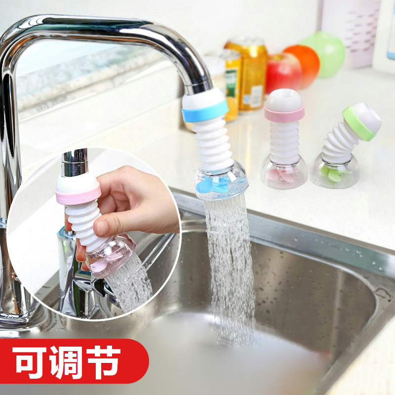 福厚居水龍頭過濾器 廚房自來水防濺花灑 升級款噴頭濾水器節水器