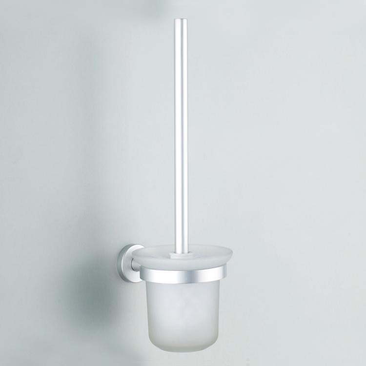 太空铝马桶刷 套装清洁刷家用去死角软毛洗厕所刷子卫生间无死角