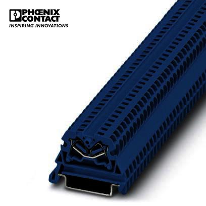 菲尼克斯 微型直通式接线端子MSBV 2,5-NS 35 BU-3249091-50