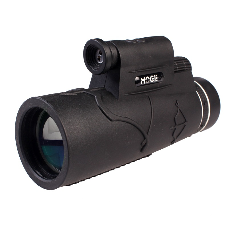 摩哥50x60带灯照明激光手机单筒望远镜12x50 高倍高清望眼镜户外