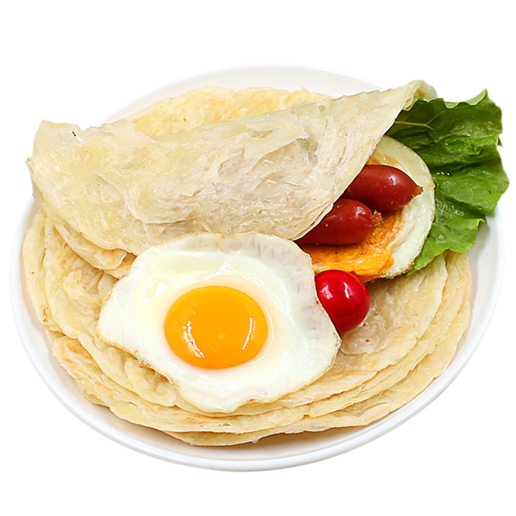 【手抓餅面餅80g*25片裝】速凍食品特色風味小吃手抓餅壹件代發