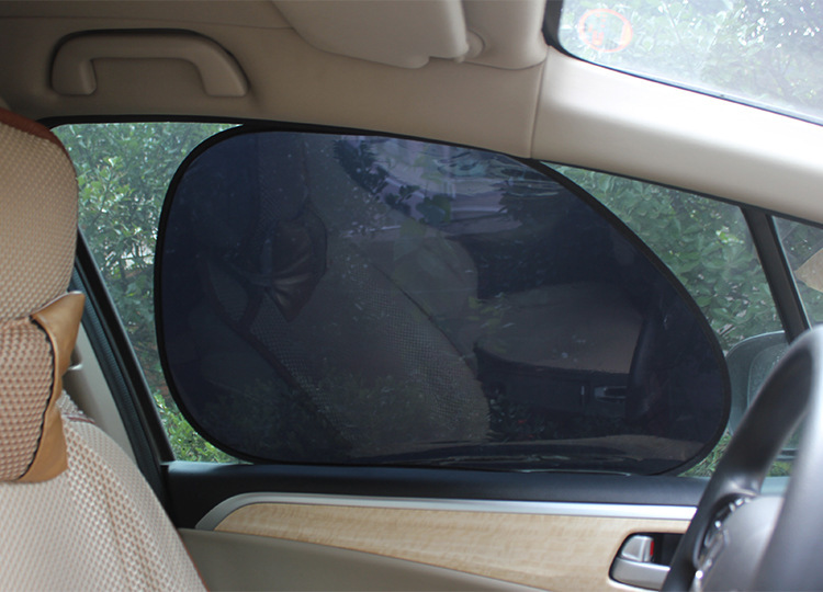 Car Sunshade Car Electrostatic Film Window Side Shield Folding Sunlight Summer Supplies Sunscreen Heat Insulation Sun Shield