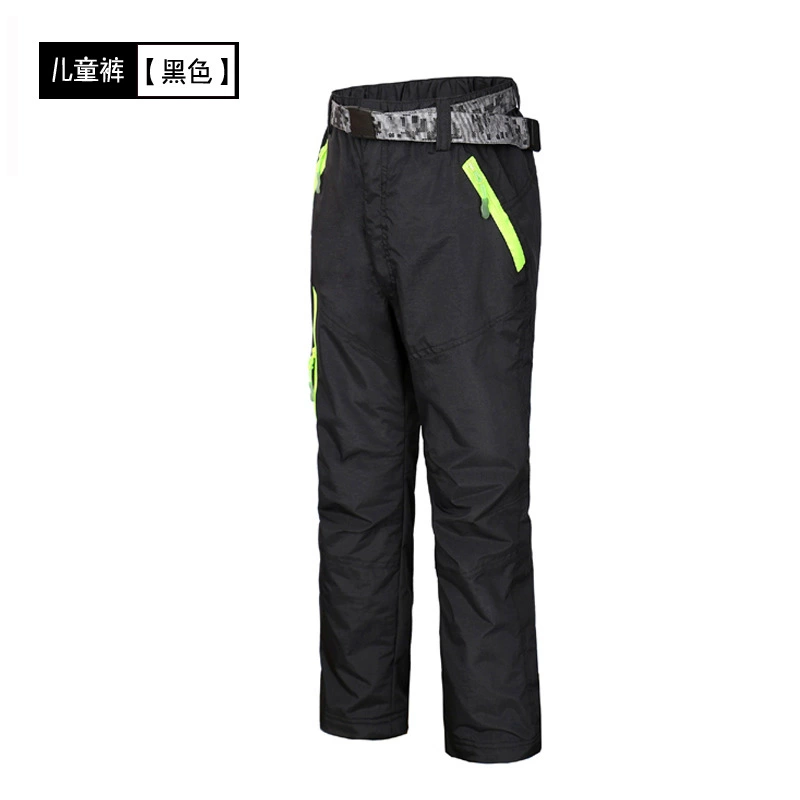 Осенне-зимние новые теплые штаны, модные штаны для альпинизма, лыж, походов, утепленные детские армейские штаны на флисовой подкладке