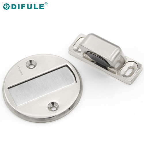 Zinc alloy invisible floor suction, punch-free and glue-free floor magnetic buckle, anti-collision door stopper, strong magnetic door suction