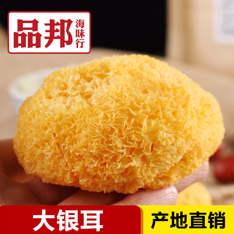 【大银耳】银耳干货批发 挑选银耳/丑耳/黄金耳 易出胶密度好|ms
