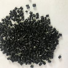 供应黑色增强PA66阻燃塑料粒子