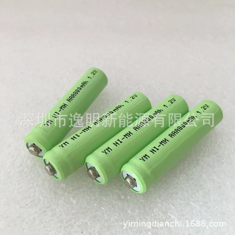 Никель-гидридная батарея можно заряжать №7 NI-MH AAA800mAh 1,2В плоская головка аккумулятор межсетевой светильник батарея