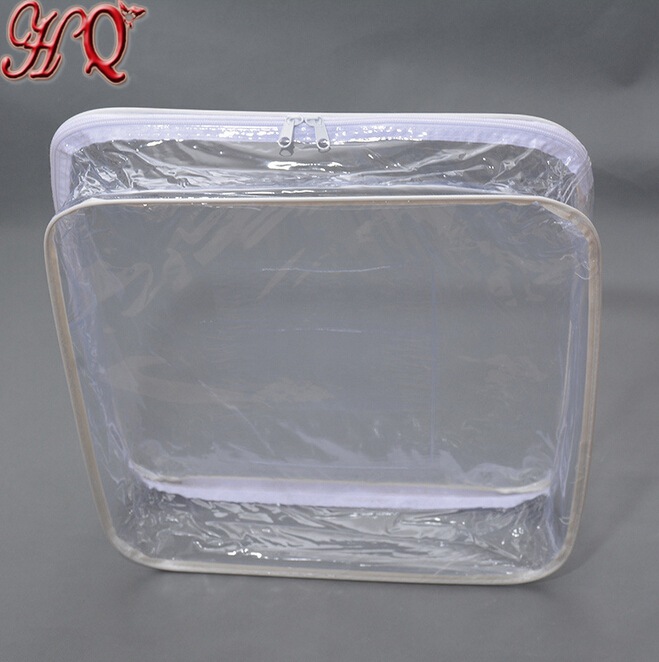 Foreign trade pvc blanket packaging bags, non-woven fabric bags, transparent plastic home textile packaging bags pic 1