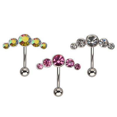 fashion puncture Jewelry Navel 316 medical Navel Belly Dance Navel Jewelry direct deal