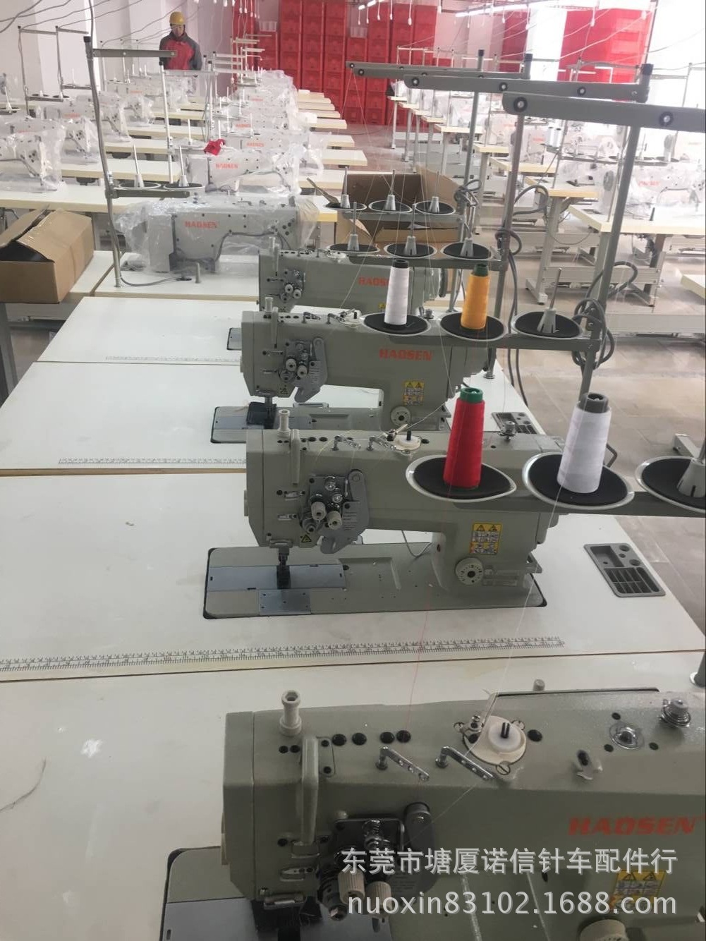 842电脑直驱双针车 自动供油电脑双针车