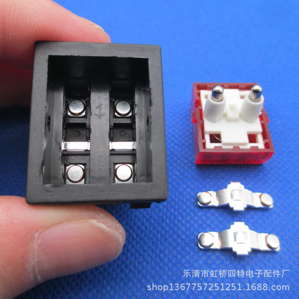 JD 船型开关 6脚3档 30A