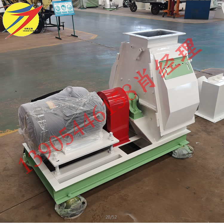 水滴式多功能粉碎机 沙克龙除尘的锤片式麸皮玉米粉碎机 饲料机