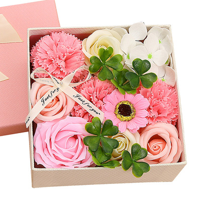 跨境专供 香皂花 情人节母亲节创意新款康乃馨花艺礼物|ms