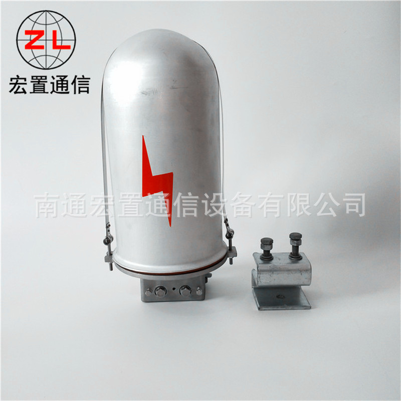 赣州一进一出铁塔用接头盒金具 金属帽式接线盒厂家