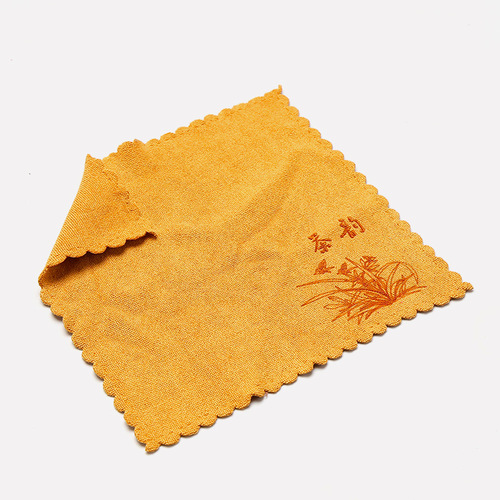 [Direct supply from the factory] Tea Yun Yang Tea Towel, water-absorbent and thickened tea set accessories, customizable LOGO cotton and linen tea towels