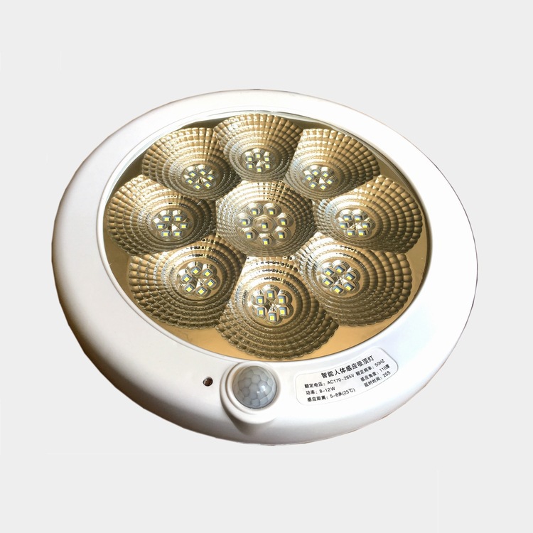 LED ceiling light with sensor , for garage , lobby